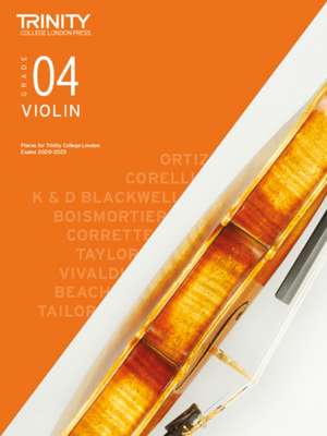 College London, T: Trinity College London Violin Exam Pieces de Trinity College London