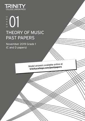 Trinity College London Theory Past Papers Nov 2019: Grade 1 de Trinity College London