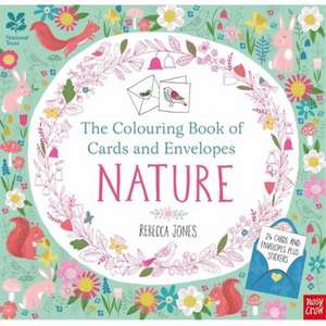 National Trust: The Colouring Book of Cards and Envelopes - Nature de Rebecca Jones