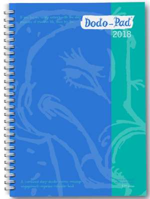 Dodo Pad A5 Diary 2018 - Calendar Year Week to View Diary (S