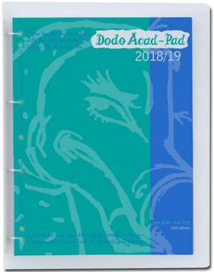 Dodo Acad-Pad A4 Diary 2018-2019 Mid Year / Academic Year, W