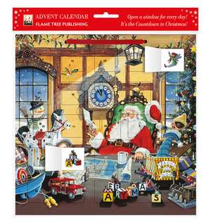 Fairyland: Letter to Santa Advent Calendar (with stickers) de Flame Tree Studio