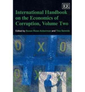 International Handbook on the Economics of Corruption, Volume Two de Susan Rose–ackerman