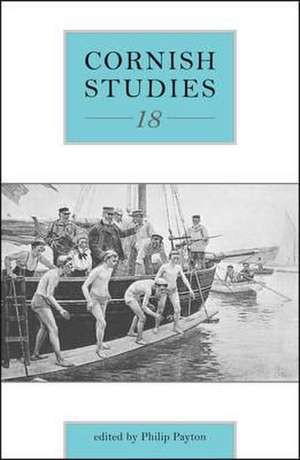 Cornish Studies, Volume 18 de Philip Payton