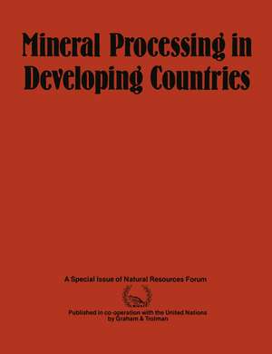 Mineral Processing in Developing Countries: A Discussion of Economic, Technical and Structural Factors de Kenneth A. Loparo