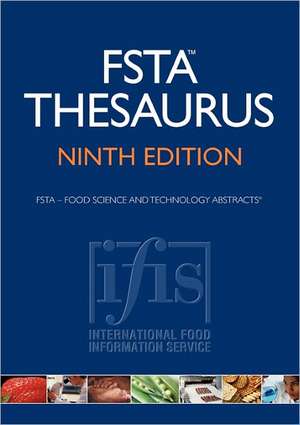 Fsta Thesaurus Ninth Edition de Ifis