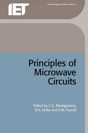 Principles of Microwave Circuits de Montgomery, C. G.