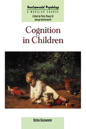 Cognition In Children de Usha Goswami