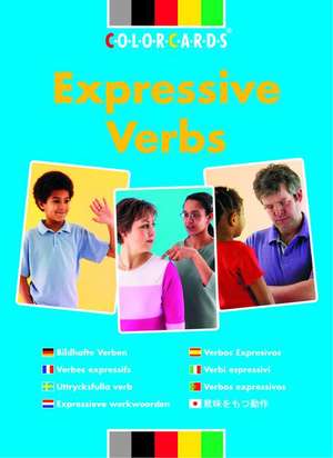 Expressive Verbs: Colorcards de Speechmark