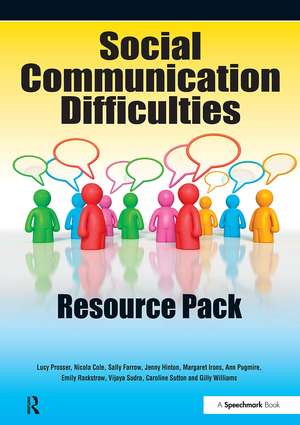 Social Communication Difficulties Resource Pack de Lucy Prosser