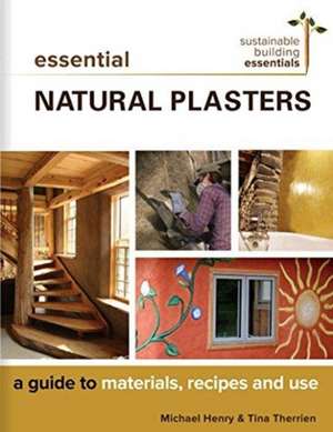 Essential Natural Plasters: A Guide to Materials, Recipes, and Use de Tina Therrien