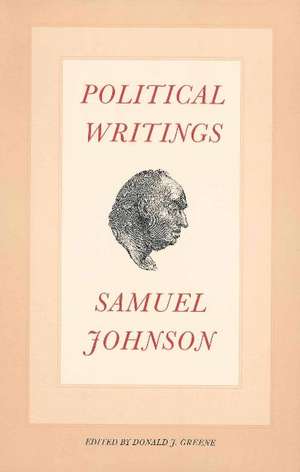 Political Writings de Samuel Johnson