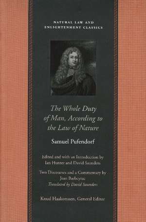 WHOLE DUTY OF MAN, ACCORDING TO THE LAW OF NATURE, THE de SAMUEL PUFENDORF