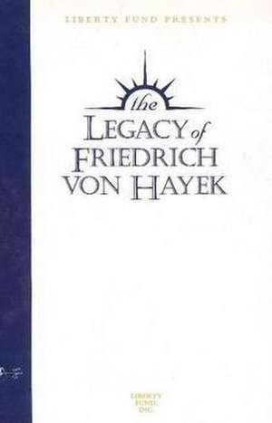 The Legacy of Friedrich Von Hayek Audio Tapes: Seven-Volume Set de Friedrich A. Von Hayek