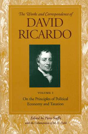 ON THE PRINCIPLES OF POLITICAL ECONOMY AND TAXATION VOL 1 de DAVID RICARDO