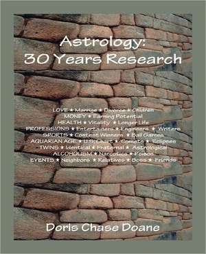 Astrology de Doris C. Doane