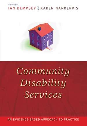 Community Disability Services de Ian Dempsey