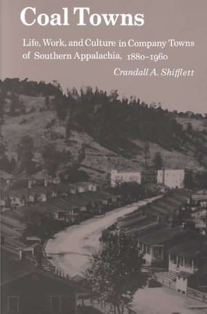 Coal Towns: Life, Work, and Culture in Company Towns of Southern Appalachia, 1880–1960 de Crandall A. Shifflett