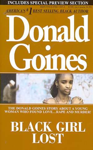 Black Girl Lost de Donald Goines