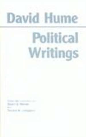 Hume: Political Writings de David Hume