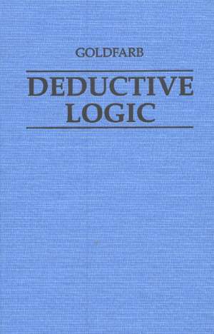 Deductive Logic de Warren Goldfarb