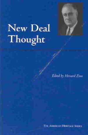 New Deal Thought de Howard Zinn