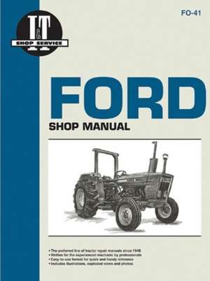 Ford Model 2310–4610SU Tractor Service Repair Manual de Haynes