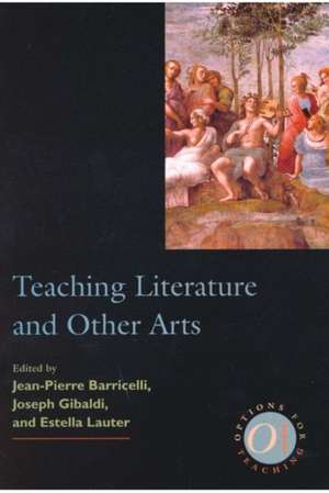 Teaching Literature & Other AR de Jean-Pierre Barricelli