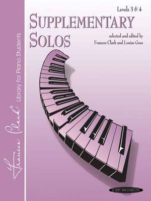 Supplementary Solos: Levels 3 & 4 de Alfred Publishing