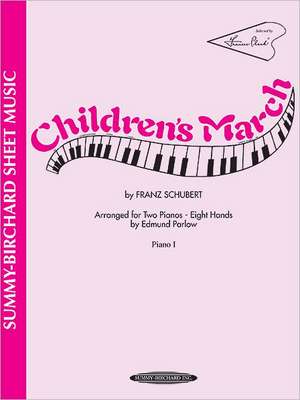 Children's March: Sheet de Franz Schubert