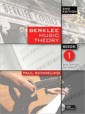 Berklee Music Theory Book 1 - 2nd Edition Book/Online Audio de Paul Schmeling