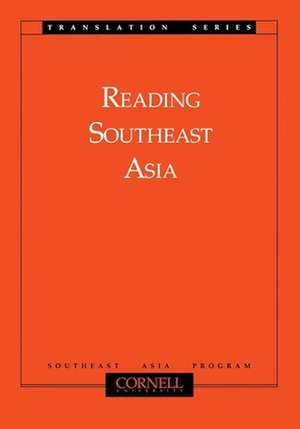 Reading Southeast Asia de Takashi Shiraishi