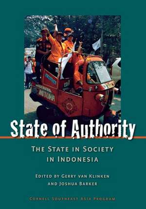 State of Authority – State in Society in Indonesia de Gerry Van Klinken