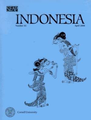 Indonesia Journal – April 2008 de Benedict R. O`g Anderson