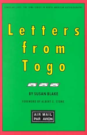 Letters from Togo de Susan Blake