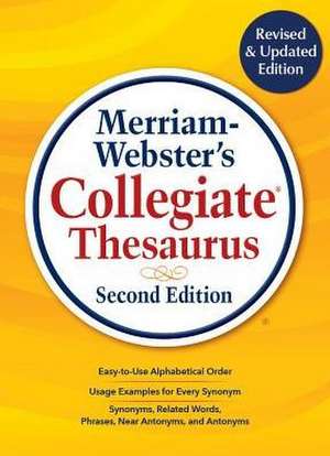 Merriam-Webster's Collegiate Thesaurus de Merriam-Webster