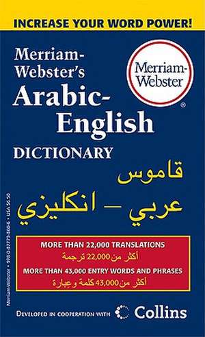 Merriam-Webster's Arabic-English Dictionary de Merriam-Webster