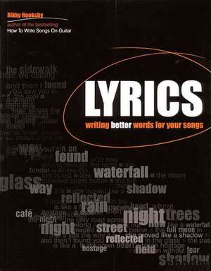 How to Write Lyrics de Rikky Rooksby