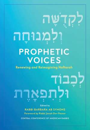 Prophetic Voices de Barbara Ab Symons