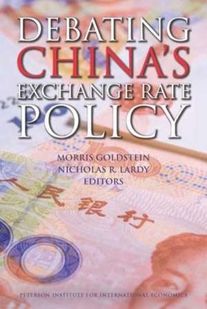 Debating China′s Exchange Rate Policy de Morris Goldstein