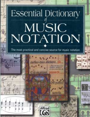 Essential Dictionary of Music Notation: Pocket Size Book de Tom Gerou