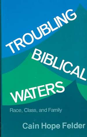 Troubling Biblical Waters: Race, Class, and Family de Cain Hope Felder