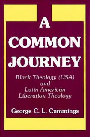 A Common Journey: Black Theology (Usa) and Latin American Liberation Theology de George Cummings