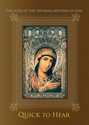 The Icon of the Nevskaya Mother of God "Quick to Hear" de Gennady Belovolov