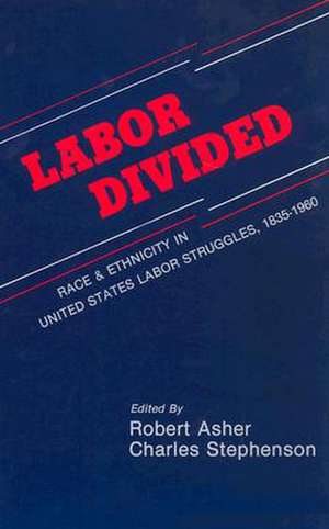 Labor Divided: Race and Ethnicity in United States Labor Struggles, 1835-1960 de Robert Asher