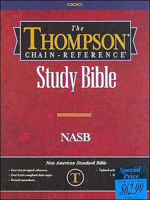 Thompson Chain-Reference Bible-NASB de Frank Charles Thompson