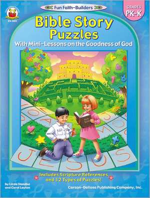 Bible Story Puzzles: Grades PreK-K de Linda Standke