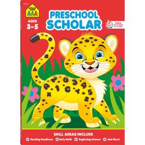 School Zone Preschool Scholar Workbook de School Zone