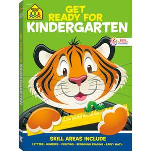 School Zone Get Ready for Kindergarten Workbook de School Zone