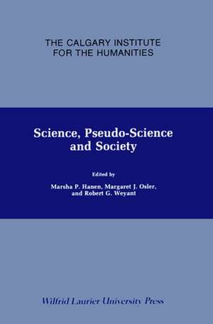 Science, Pseudo-Science and Society de Marsha Hanen